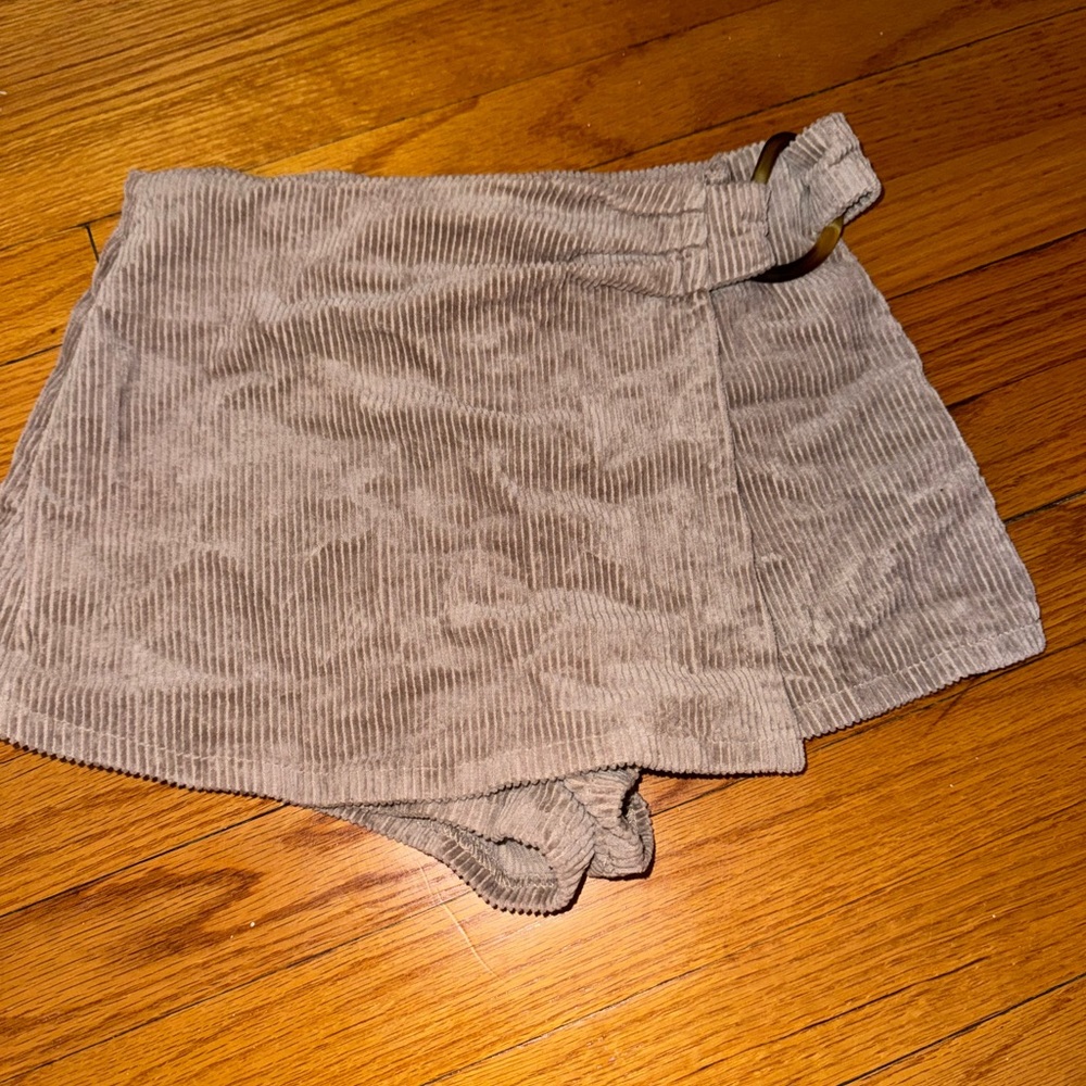Corduroy skort